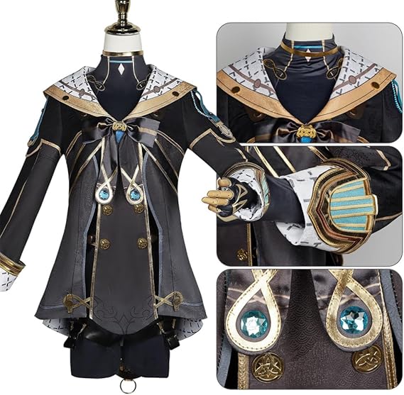 原神 フレミネ コスプレ衣装 ウィッグ付き Amazon.co.jp: [SHIHUA] 原神 フレミネ Freminet コスプレ衣装